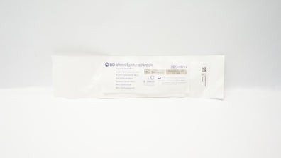 BD 405193 Ndles, Weiss Epidural Ndle. 17GA x 5in (x)